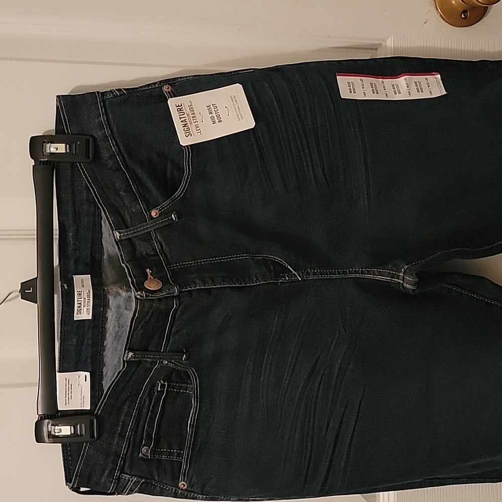 Levi Strauss mid rise bootcut jeans